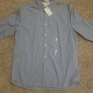 Mens long sleeve button up shirt